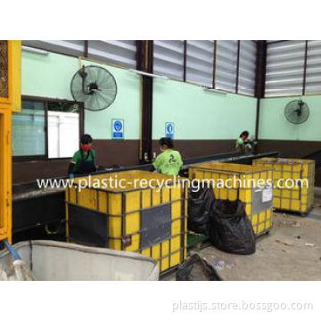 Waste Plastic Recycling Machine , PET Bottle Recycling Mach
